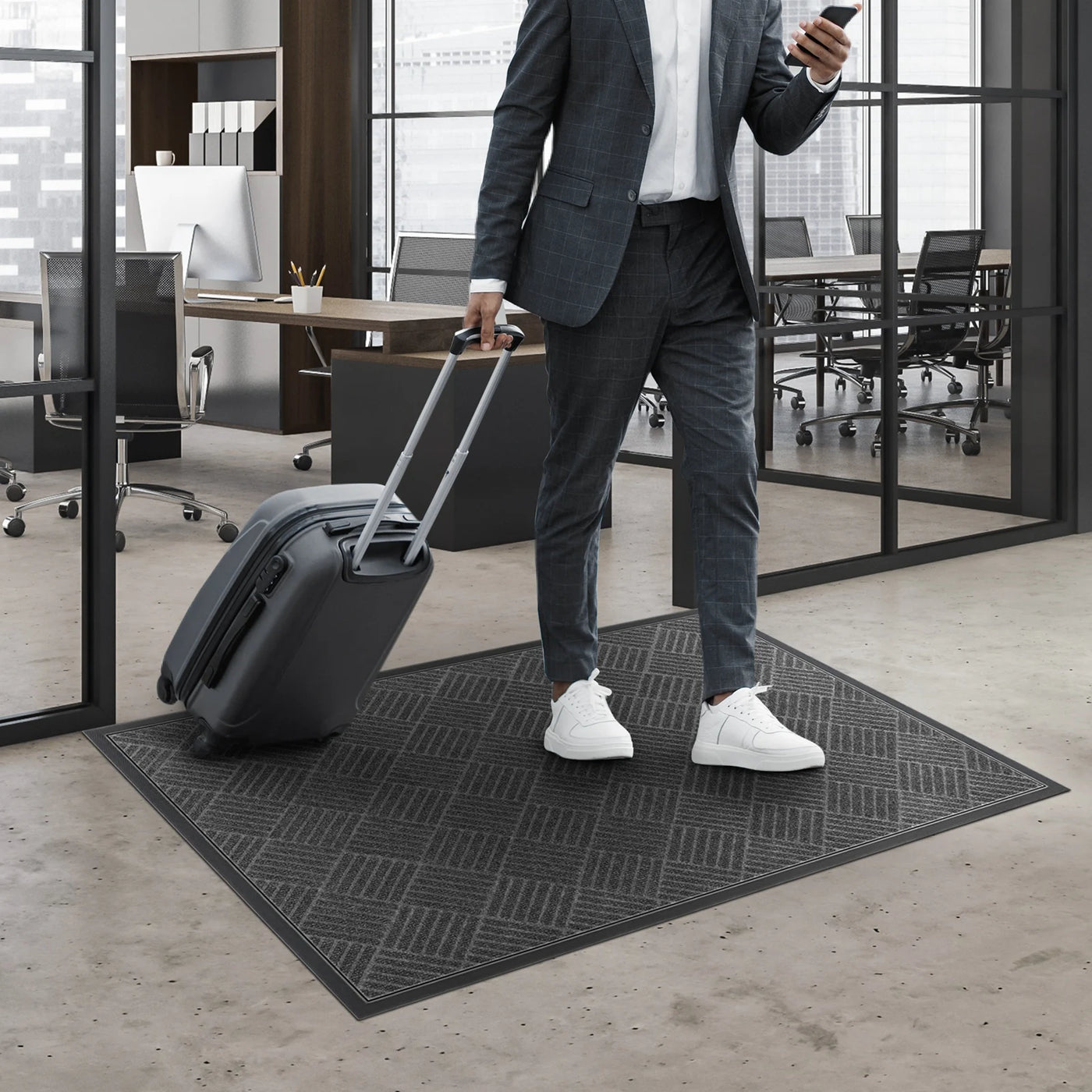 Paillasson Extérieur Absorbant