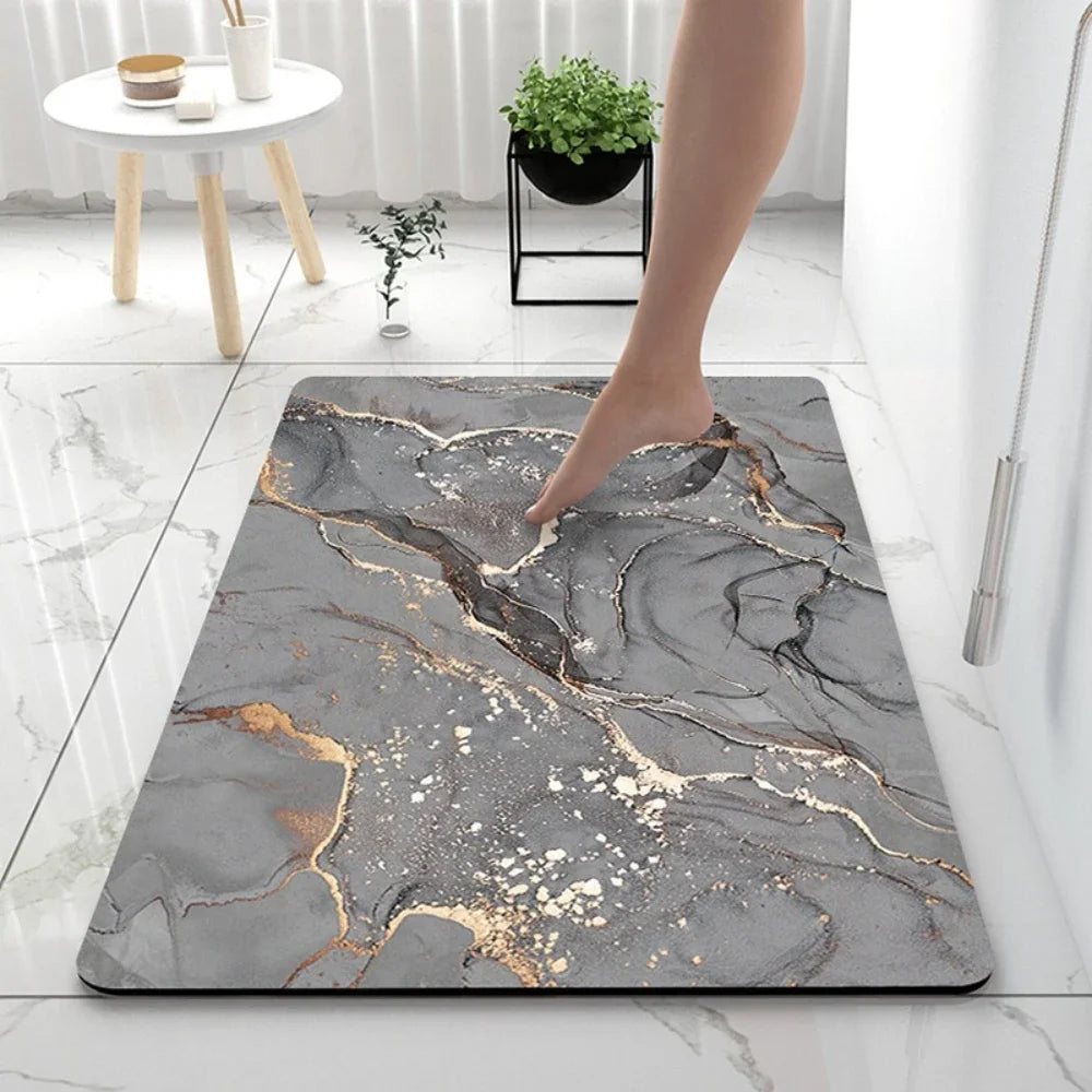 Tapis de Bain en Pierre Diatomite